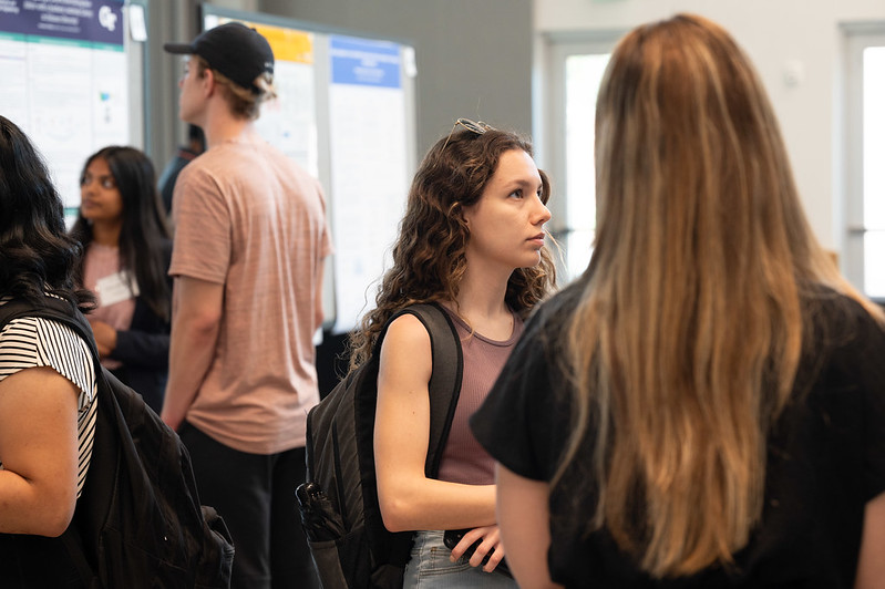 Students at Symposium